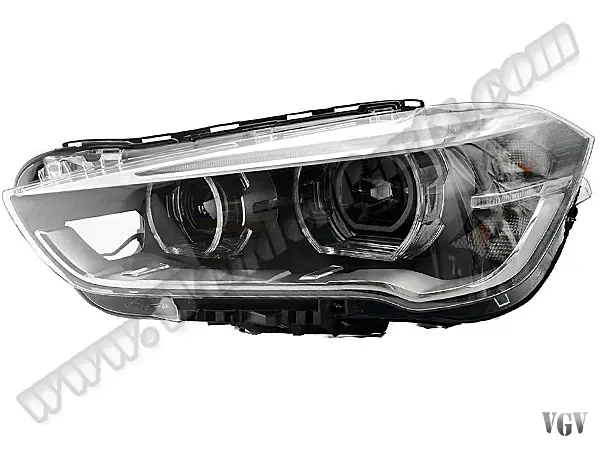 BMW X1 Serisi F48 2015- Komple Far Sol (LED Farlı) Fanlı | WENDER BA63117428735
