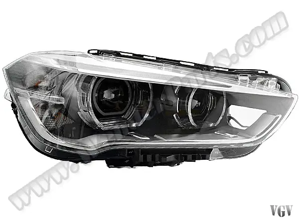 BMW X1 Serisi F48 2015- Komple Far Sağ (LED Farlı) Fanlı | WENDER BA63117428736