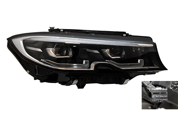 BMW 3 Series G20 2018- Complete Headlight Right (LED) 2019-21 | WENDER BA63118496150