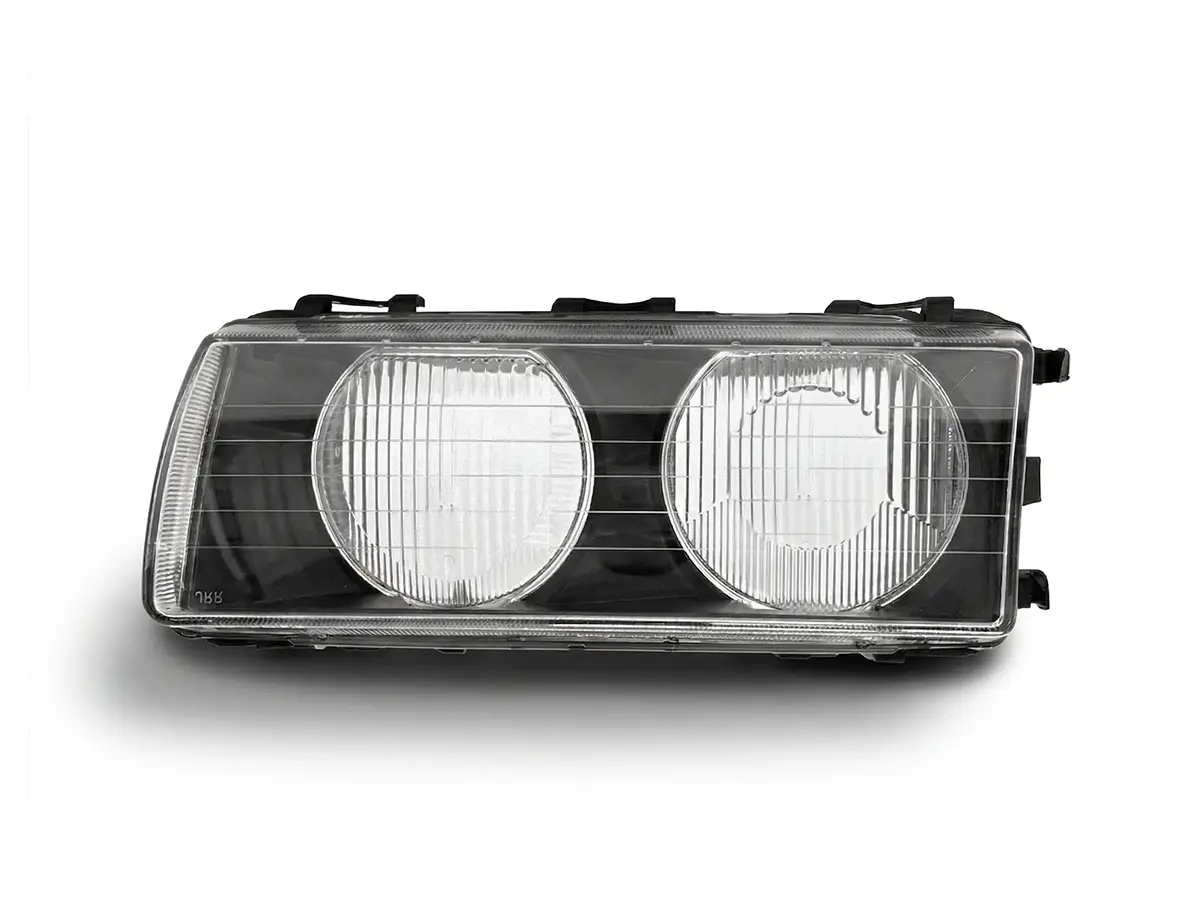 BMW 3 Series E36 1991-1998 Headlight Glass Left Framed 1991-98 | WENDER BA63121387883