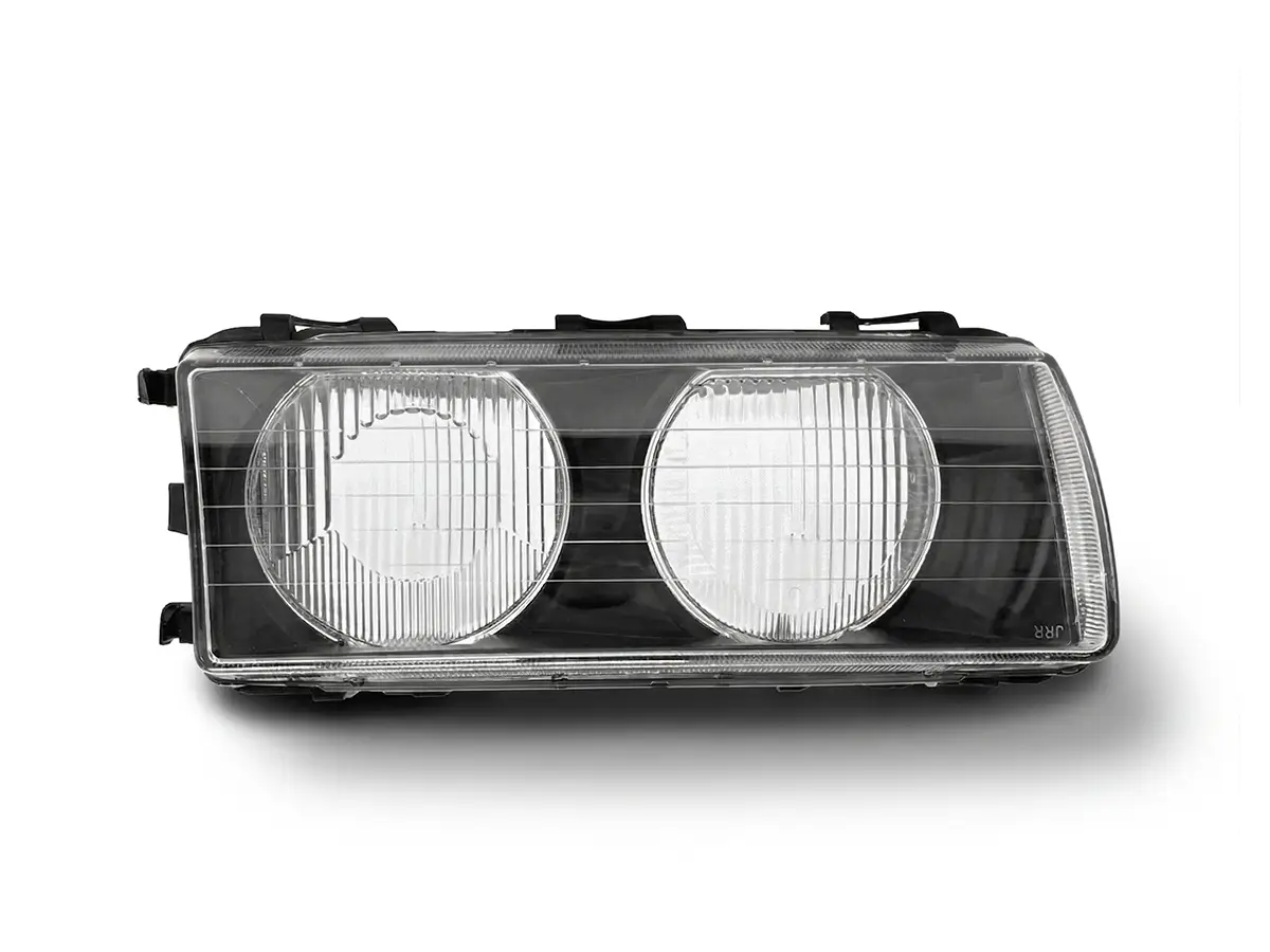BMW 3 Series E36 1991-1998 Headlight Glass Right Framed | WENDER BA63121387884