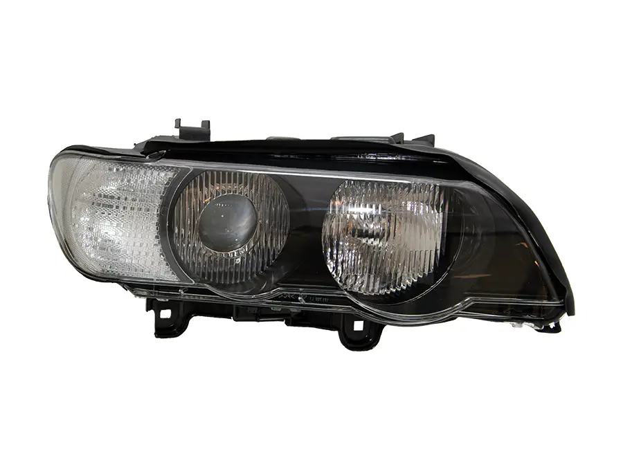 BMW X5 Serisi E53 2000-2006 Komple Far Sağ (Xenon) Beyaz Sinyal 2000-03 | WENDER BA63126930236