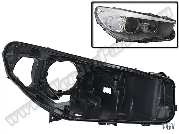 BMW 5 Serisi F07 2008-2017 Far Kasası Sağ (Adaptif Far Sistemli (AHL)-Xenon) | WENDER BA63127262724P2
