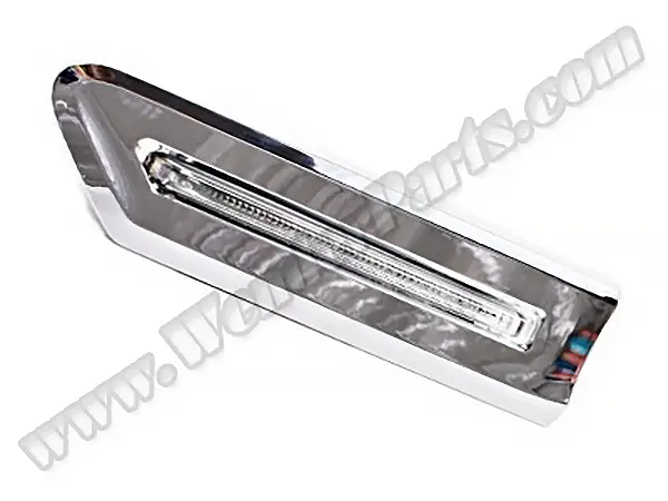 BMW 7 Series F01 2009-2015 Fender Turn Signal Left (White) Chrome Framed 2008-12 | WENDER BA63137203371
