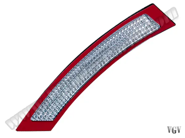 BMW 3 Series E92 2005-2013 Bumper Reflector Front Left (White) -USA-Model- 2006-13 | WENDER BA63147162313R1