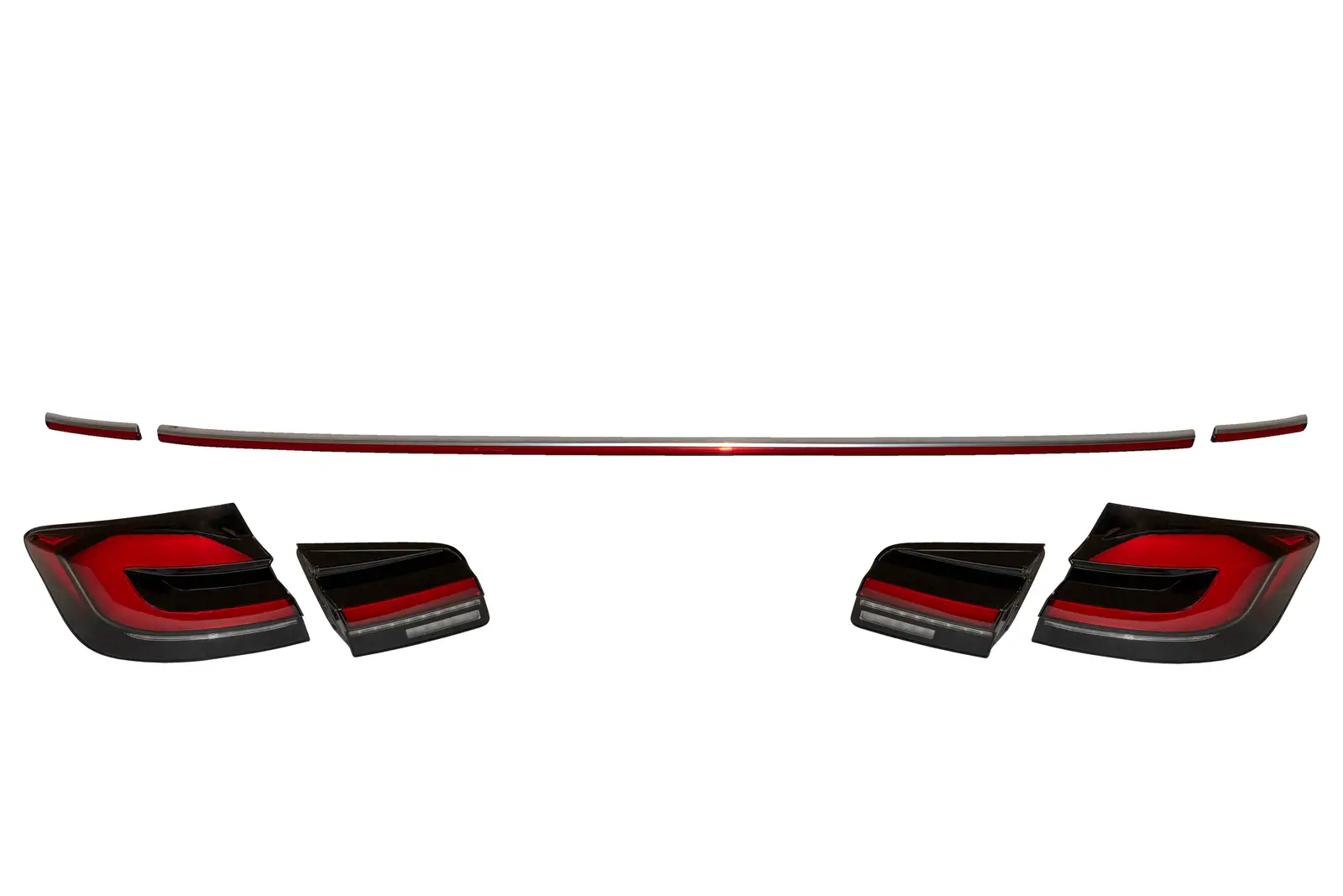 BMW 5 Serisi F10 2009-2016 Komple Stop (7 parça) [DONUSUM => G30-LCI] | WENDER BA63217203236