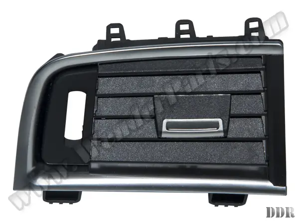 BMW F07+LCI A/C Heater Grille Front Left Chrome Trim Black | WENDER BA64229142588