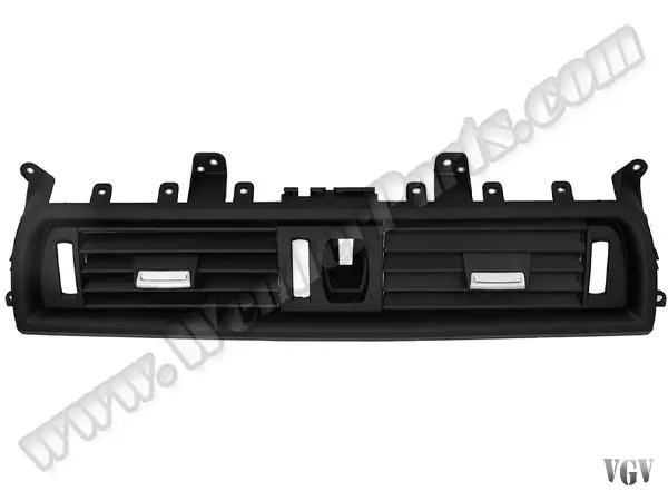 BMW 5 Series F10 LCI A/C Heater Grille Front Medium Black | WENDER BA64229166885
