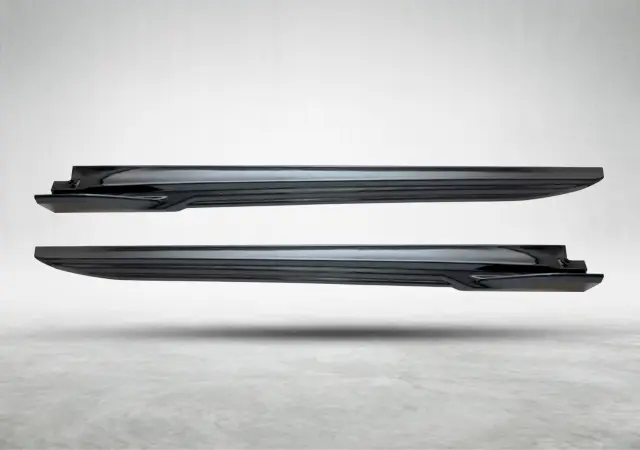 BMW X5 F15 2014-2018 Marşpiye Splitteri Set Piano-Siyah | WENDER BA7428491/492