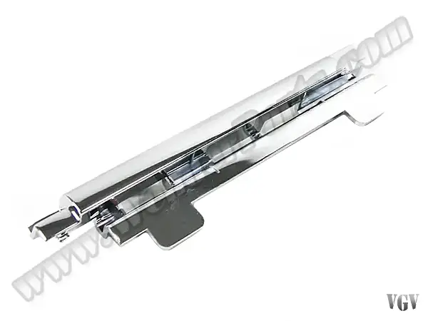 BMW 5 Series E39 1996-2003 Plate Holder Chrome Trim Front Upper; Left 2001-03 | WENDER BN51117005975