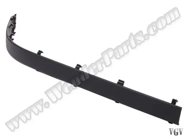 BMW 5 Series E39 1996-2003 Bumper Strip Front Right; Chrome Trim Drilled | WENDER BN51118226562