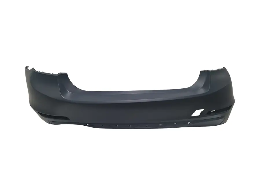 BMW 3 Serisi F30 2012-2018 Tampon Arka; Çift Egzoz Çıkışlı Egzoz Çıkışlı, Nikelaj Delikli | WENDER BN51127312731