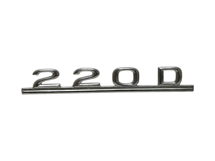 Mercedes W123 Bagaj Yazısı -220D- | WENDER MA1238171015