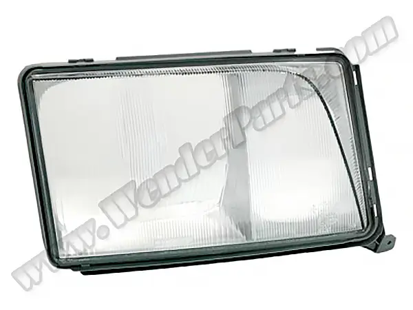 Mercedes W124 Kasa 1984-1993 Far Camı Sağ (Gri Çerçeveli) | WENDER MA1248205666