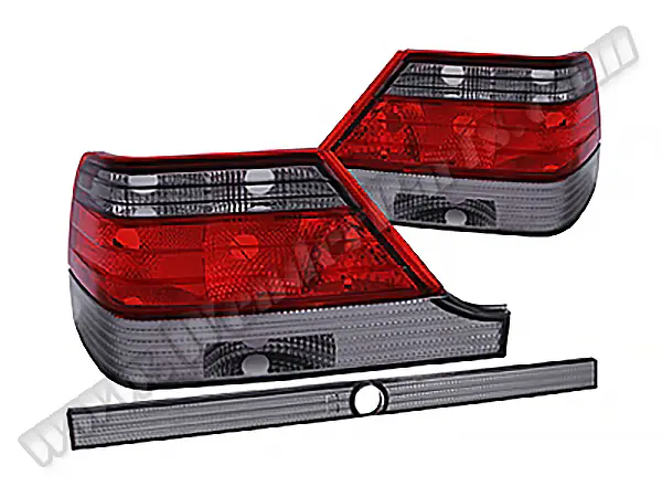 Mercedes S Serisi W140 1992-1998 Komple Stop (Kristal) Füme Sinyal | WENDER MA1401303