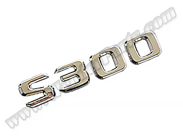 Mercedes S Series W140 Trunk Emblem -S300- | WENDER MA1408173715