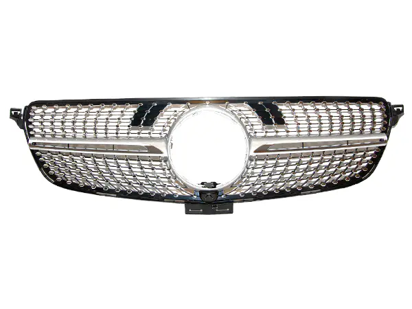 Mercedes ML W166 2015-2018 Panjur Krom/Gümüş Kameralı -Diamond | WENDER MA1663168