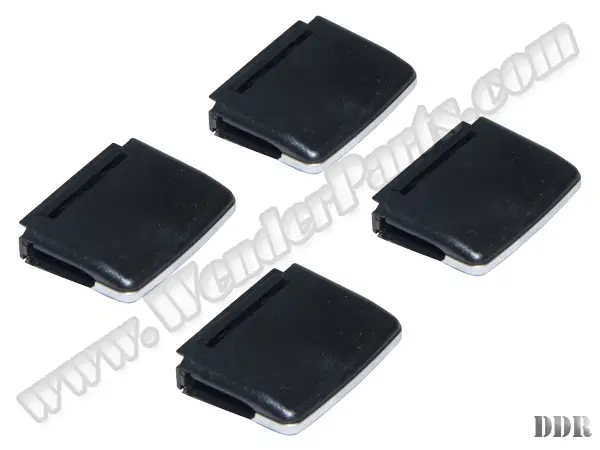 Mercedes ML Series W166 A/C Heater Grille Handle Set:4ad Front Black | WENDER MA1668300054P4