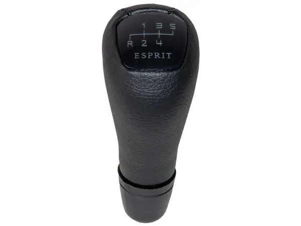Mercedes E Series W210 Gear Knob -5 Forward- Manual Gearbox Black Synthetic Leather -ESPRIT | WENDER MA2022671310