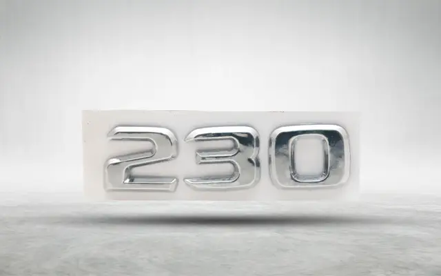 Mercedes W208 Trunk Emblem -230- | WENDER MA2028172314