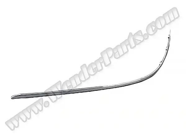 Mercedes C Series W204 2007-2013 Bumper Chrome Trim Front Left | WENDER MA2048853721
