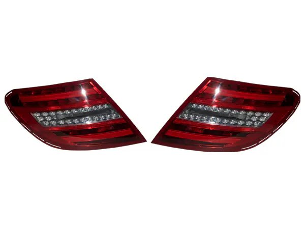 Mercedes C Serisi W204 2007-2013 Komple Stop [DONUSUM => 2011-14 Dinamik LED Farlı] Tak-Çalıştır | WENDER MA2049060094