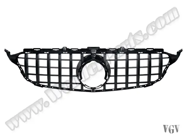 Mercedes C Series W205 2018-2021 Grille Piano-Black Camera -GTR- 2018 | WENDER MA2053138