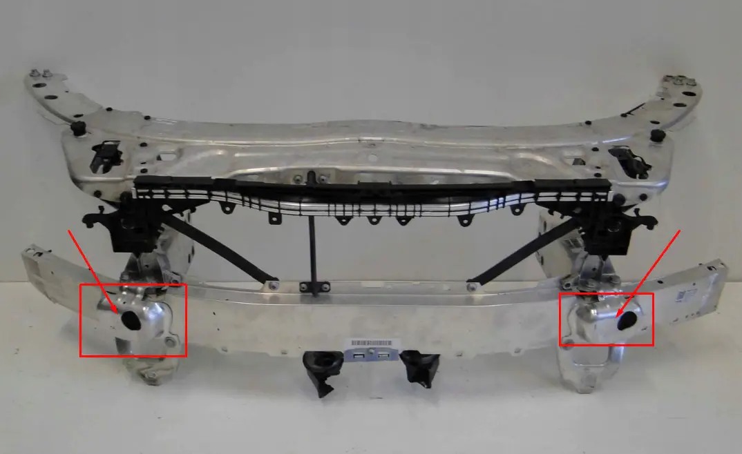 Mercedes C Serisi W205 2015-2020 Tampon Demir Kapağı Ön | WENDER MA2056260800