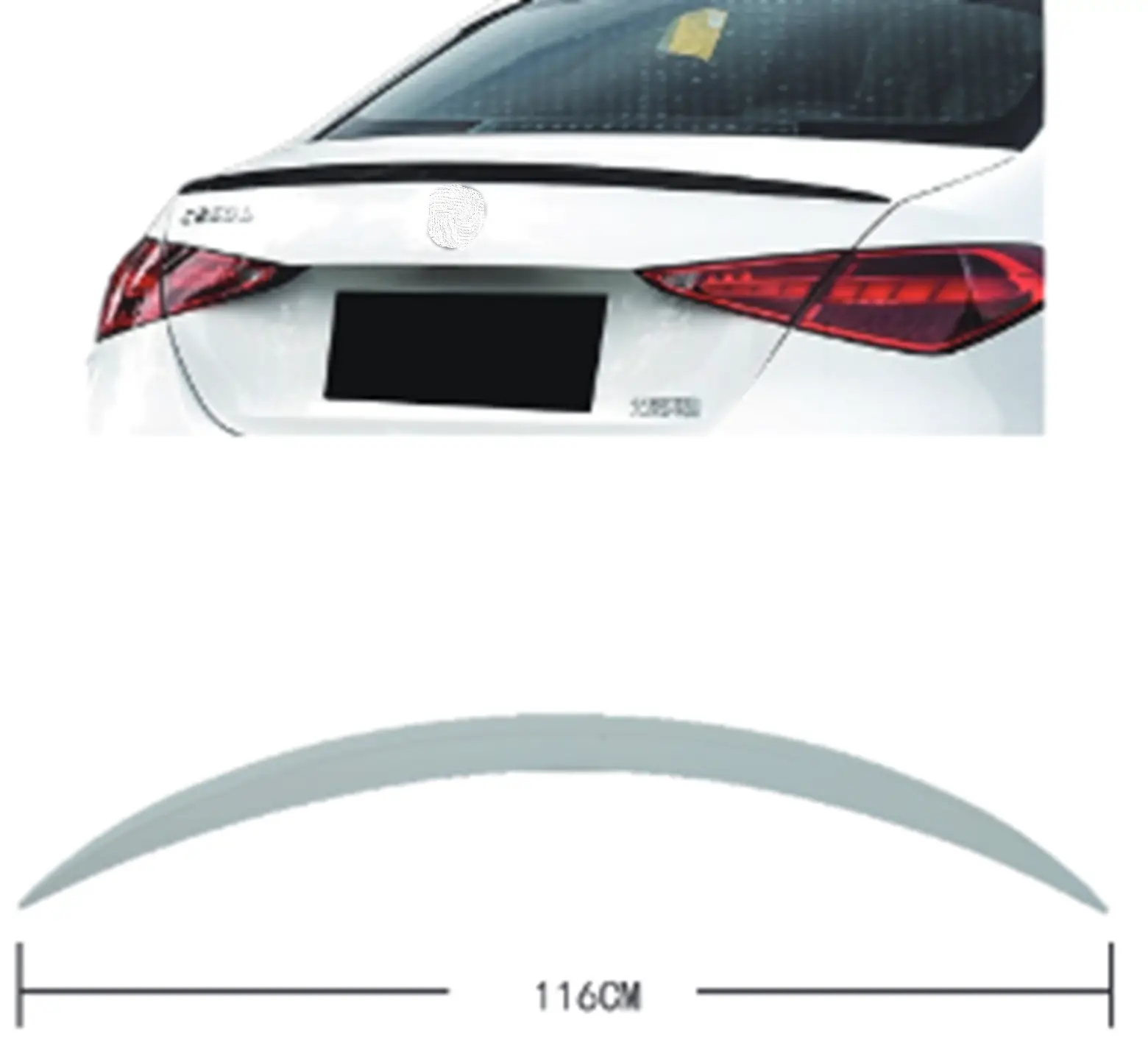 Mercedes C Serisi W206 2020- Bagaj Spoyleri | WENDER MA2067900900