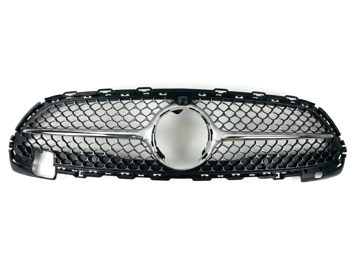 Mercedes C Series W206 2021- Grille Chrome Silver Black | WENDER MA2068804205SL
