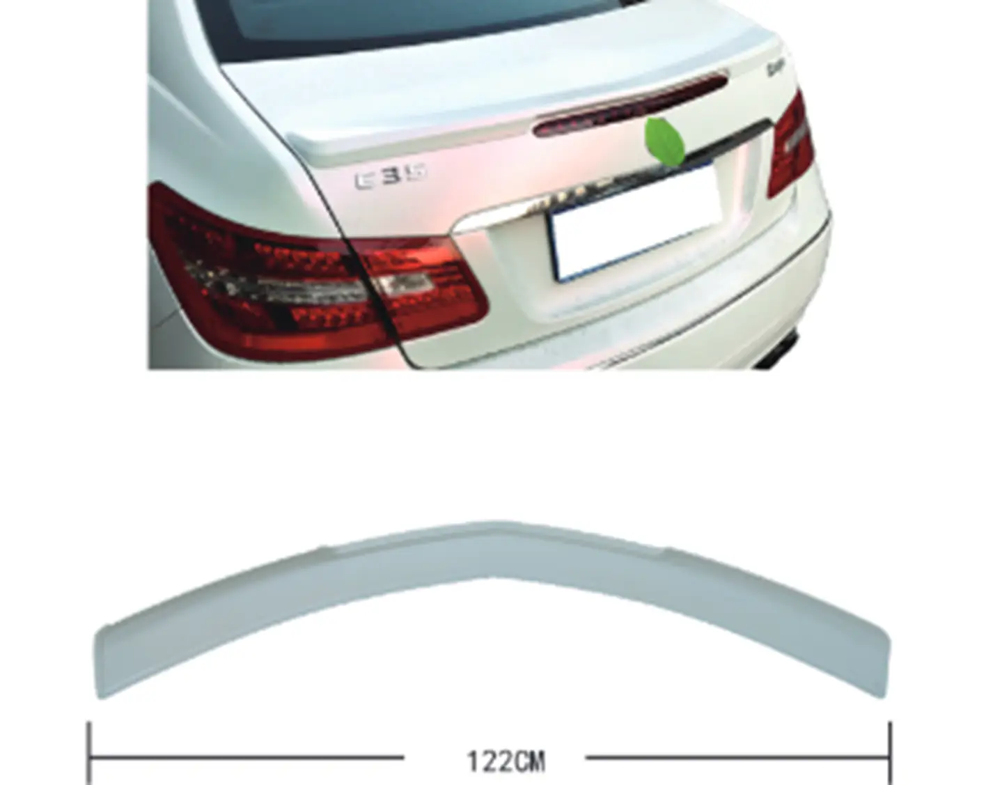 Mercedes W207 Trunk Spoiler | WENDER MA2077900288