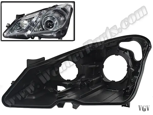 Mercedes W207 Headlight Case Left (Bi-Xenon) | WENDER MA2078200539P2