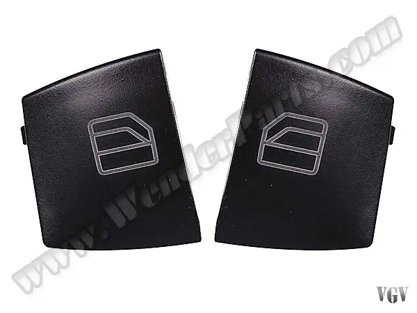Mercedes E Serisi W211 Cam Düğme Kapağı Set:2ad Ön Sol Ön Camlar | WENDER MA2118213579P1