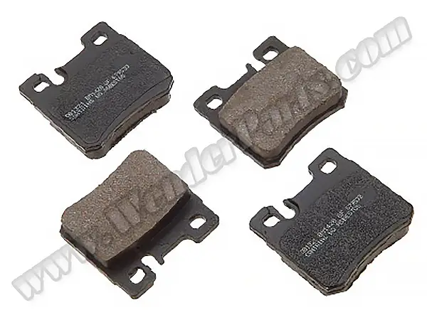 Mercedes E Serisi W210 1996-2002 Fren Balatası Arka; Çift Pim | WENDER MA21197