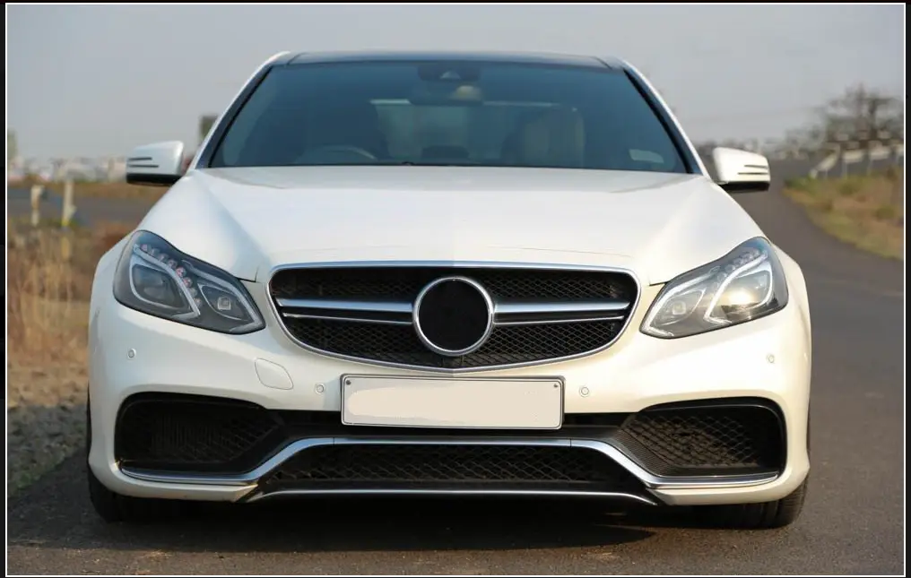 Mercedes E Serisi W212 AMG 2009-2016 Gövde Kiti Park Sensörlü: Ön ve Arka, Dörtlü Egzoz Çıkışlı Egzoz Uçlu, Marşpiyelli, Panjururlu | WENDER MA2122101