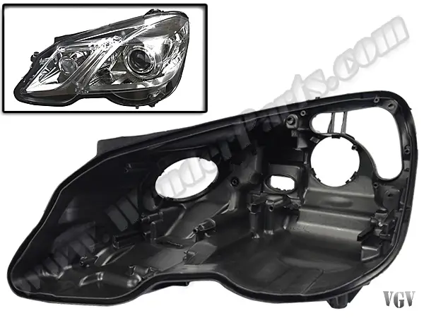 Mercedes E Serisi W212 2009-2016 Far Kasası Sol (Bi-Xenon) | WENDER MA2128200939P2