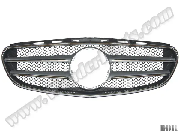Mercedes E Series W212 2013-2015 Grille Chrome Silver-Grey -Avg AMG | WENDER MA2128850822SL