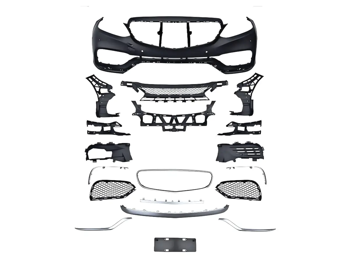 Mercedes E Series W212 2009-2016 Complete Bumper Front; Park Sensor | WENDER MA2128852938S1