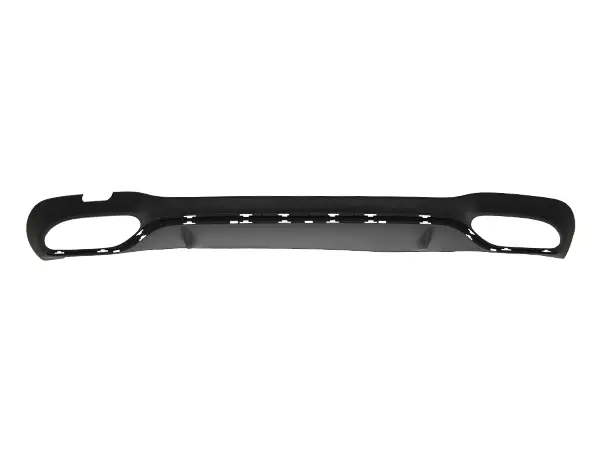Mercedes E Series W213 2017- Bumper Diffuser Rear; Dual Exhaust Outlet | WENDER MA2138851801