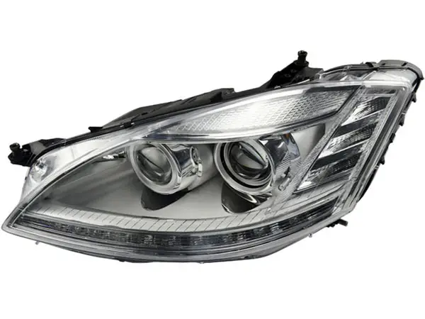 Mercedes S Serisi W221 2006-2013 Komple Far Sol (Adaptif Far Sistemli (AHL)-Xenon) Tek Sıra 6lı Soket, Gece Görüş Asist. | WENDER MA2218201939
