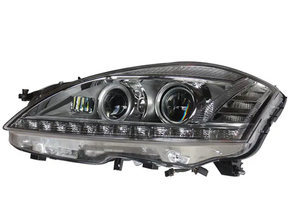Mercedes S Serisi W221 2006-2013 Komple Far Sol (Adaptif Far Sistemli (AHL)-Xenon) Tek Sıra 6lı Soket | WENDER MA2218207339
