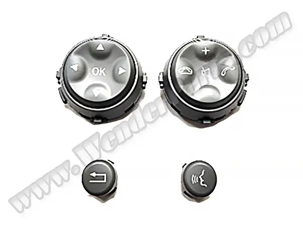 Mercedes S Serisi W221 Direksiyon Tuş Takımı Set:2ad Gri | WENDER MA2218219751S2