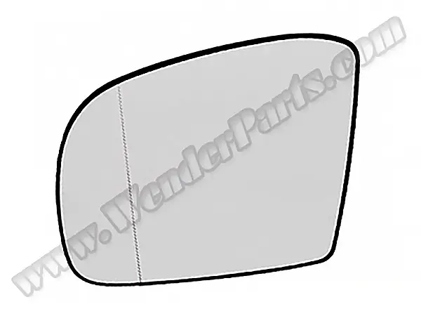 Mercedes R Series W251 2009-2010 Mirror Glass Left Heated | WENDER MA2518101119