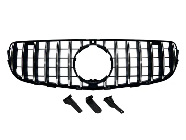 Mercedes GLC X253 2015-2018 Grille Chrome Black -GTR | WENDER MA2533131