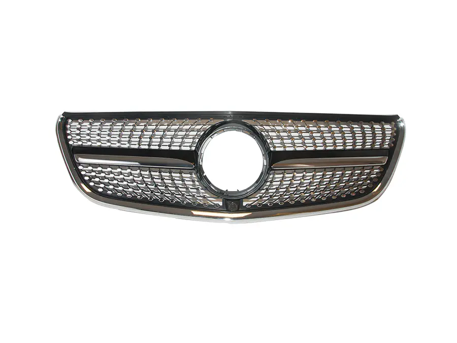 Mercedes V-Class 447 2015-2020 Grille Chrome Black Camera -Diamond | WENDER MA4473133