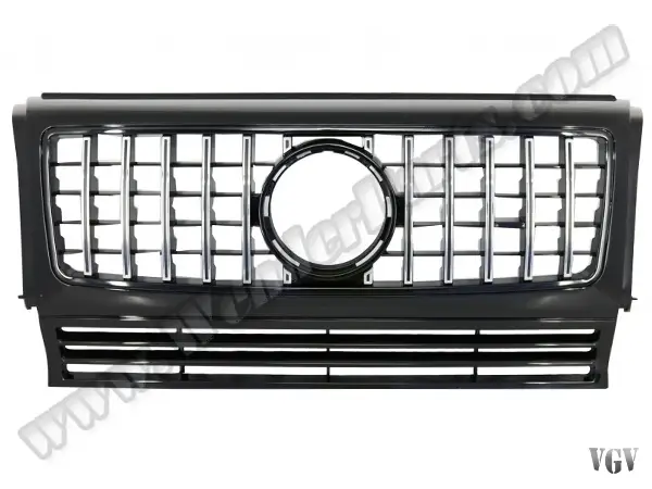 Mercedes G Series W463 2015- Grille Chrome Black | WENDER MA4633131