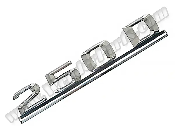 Mercedes W124 Trunk Emblem -250D- | WENDER MN1248171415