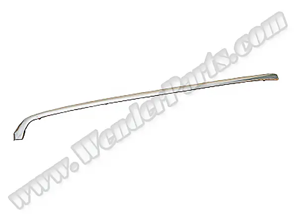 Mercedes W124 Kasa 1984-1993 Tampon Nikelajı Arka Sol | WENDER MN1248801736