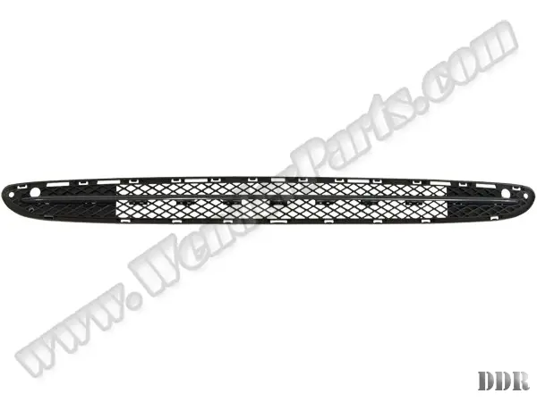 Mercedes C Serisi W203 2000-2007 Tampon Izgarası Ön Orta; Siyah Çitalı, Açık | WENDER MN2038800905BK