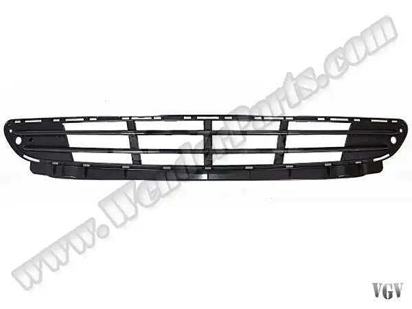 Mercedes C Serisi W203 2000-2007 Tampon Izgarası Ön Orta; Siyah Çitalı, Açık | WENDER MN2038801005BK